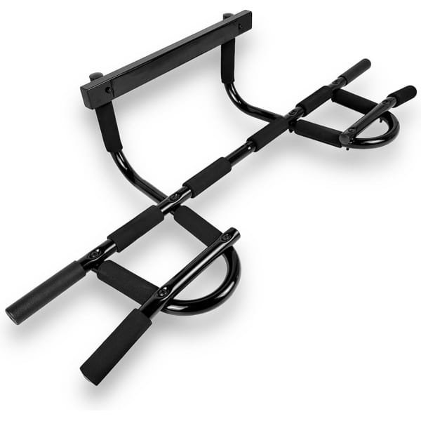 KRAKEN Pull Up Bar voor in Deuropening | Home Gym Pullup Bar Doorway | Optrekstang voor tussen deur Thuis: Ideaal voor Thuis Fitness & Krachttraining | Hanging-Grip Version