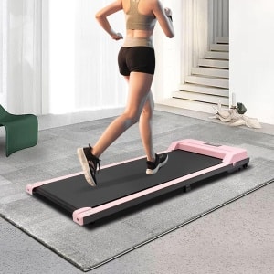 Loopband Inklapbaar - Loopbanden Voor Thuis - Opvouwbare Loopband Voor Thuis - Walking Pad Treadmill - Inklapbare Wandelband - Opvouwbaar En Stil - Vering En Demping - Fitness - Dunne En Lichteloopband Voor Thuis - Geen Montage Vereist