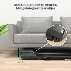 Loopband - Walking Pad - Wandelband Met Helling - Voor Onder Het Bureau - Incl. Afstandsbediening