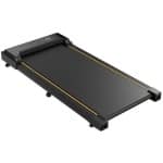 Loopband - Wandelband - Walking Pad - Treadmill - Loopbanden - met LED-Display - Max Snelheid 1-6KM/h - 2.5 PK Motor - 40dB - 100kg Max. Belasting - 7 Lagen Loopgordels - 106 x 48.5 x 10.6 cm - Zwart