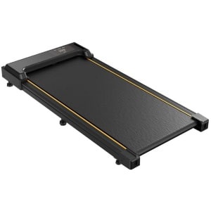 Loopband - Wandelband - Walking Pad - Treadmill - Loopbanden - met LED-Display - Max Snelheid 1-6KM/h - 2.5 PK Motor - 40dB - 100kg Max. Belasting - 7 Lagen Loopgordels - 106 x 48.5 x 10.6 cm - Zwart