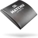 Matchu Sports - Ab Mat - Buikspiermat - Sit up - Crossfit - Foam/Kunstleer - Zwart