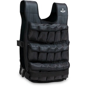 Matchu Sports - Verstelbaar gewichtsvest - Gewichtsvest 20kg - Weight vest - Hardlopen - Cardio - Zwart