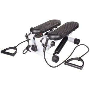 Merco - Stepper met weerstandsbanden - met display - mini cardio trainer