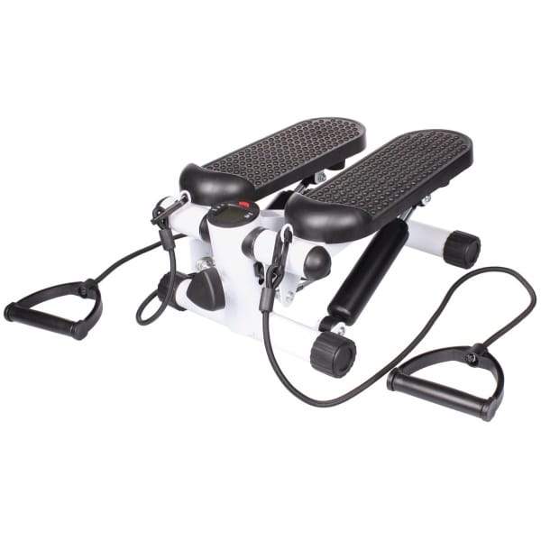 Merco - Stepper met weerstandsbanden - met display - mini cardio trainer
