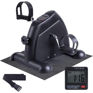 Mini Hometrainer Onder Bureau - Draagbare Pedaal Cyclus met Digitale Monitor voor Effectieve Training