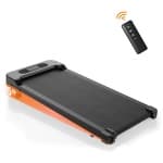 Opvouwbare loopband 4 in 1 - Loopband met 5% helling - Elektrische 2,5pk loopmachine voor thuisgebruik tot 130KG - 1-8 km/u - LED-display - Geluid