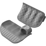 Performance Pro Gym Grips - Bescherming tegen Eelt & Blaren | Ideaal voor Krachttraining & CrossFit | Grijs | Anti-slip Fitness Handschoenen