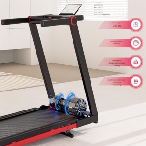 Raceable Loopband Opvouwbare Hellende Loopband - Draagbare High-Tech Apparatuur - 158 KG Gewichtscapaciteit - Thuis Loopband met AI Coach en Multi-Runner Spel