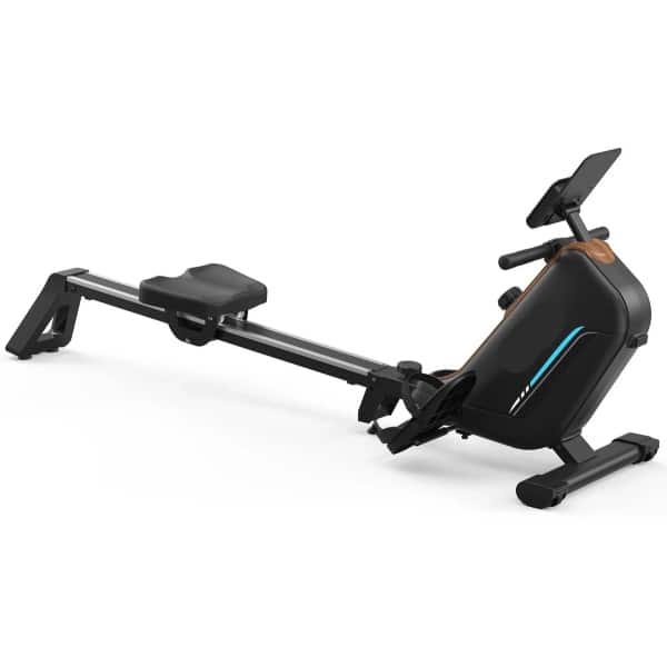 Roeimachine - Magnetische Roeitrainer - Roeiapparaat - LCD Display - Elektronische Gripbediening - Max 159kg - Opvouwbare - 16 Niveau Weerstand - Bluetooth Connectie - Ergonomisch Ontwerp - Thuis Fitnessapparaat - Handmatig Klassiek