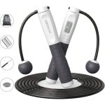 Speed Calorie Counter Digital Wireless Skipping Rope for Adult Women Men Fitness Crossfit Exercise Training Boxing Gym Adjustable Length