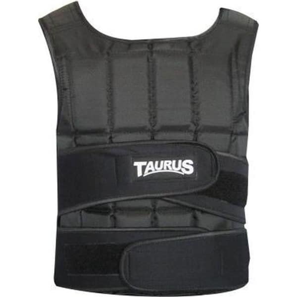 Taurus gewichtsvest 9kg - Verstelbaar per 225gram - Unisex - Onesize - Trainingsvest - Verzwaarde training - Weight vest - Hardlopen - Krachttraining - Crossfit