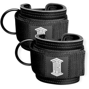 UCAthletics Ankle Strap - Enkelband - Lifting Straps - Enkel Straps - Fitness - Crossfit - Gym - 2 stuks - Zwart