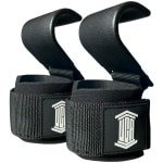 UCAthletics Lifting Hooks - Lifting Straps - Lifting Grips - Gym - Fitness - Krachttraining - Crossfit - Powerlifting - 2 stuks - Zwart