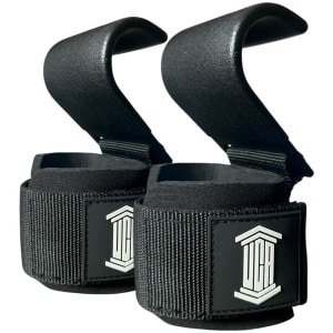 UCAthletics Lifting Hooks - Lifting Straps - Lifting Grips - Gym - Fitness - Krachttraining - Crossfit - Powerlifting - 2 stuks - Zwart