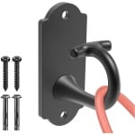 Unyqoos® Zware Stalen Wandankers voor Weerstandsbanden en Krachttraining Thuis - Ruimtebesparende Haken