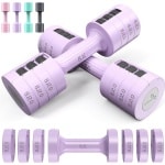 Verstelbare halters handgewichten set: 1 paar 2 4 6 8 45 kg snel aanpassen halter gewicht 6 in 1 gratis gewichten halters voor vrouwen en mannen - thuis workout oefening krachttraining dumbbell set