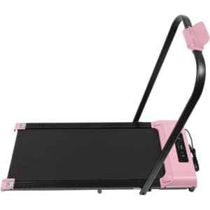 Walking Pad Loopband voor Thuis en Kantoor, 1-6 km/u, 3 HP Ultra Stille Loopband met Afstandsbediening, 40 dB Geluidsniveau, LED-Display