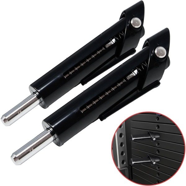 cozy.® BlackDragon Dropset Pins - 2 stuks - Fitness Accessoires - Gym - Krachttraining - Zonder Pauze - 9,5 mm - Zwart - Gym Accessoires