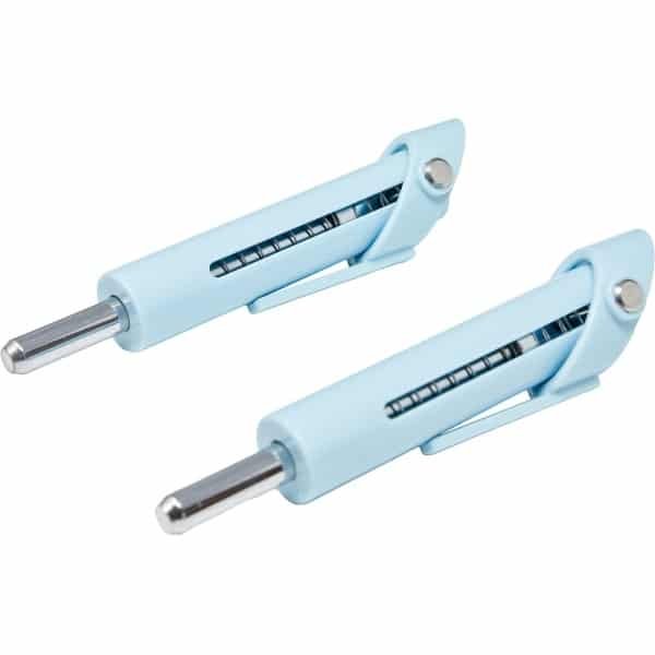 cozy.® BlueDragon Dropset Pins - 2 stuks - Fitness Accessoires - Gym - Krachttraining - Zonder Pauze - 9,5 mm - Gym Accessoires