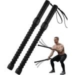 Battle rope - Fitness touw - Soft Grip - Krachttouw - Ropeless battle rope - Zwart - Fitness & Crossfit - Workout - Krachttraining