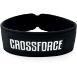CrossForce lifting belt - Gewichtshefriem - Geschikt voor Powerlifting, Fitness en Bodybuilding - krachttrainingsriem - Squat belt - Zwart met Wit - Ondersteuning rug/core - Gewichthefriem - halterriem - Crossfit -- belt voor Heren en Dames - Maat XS
