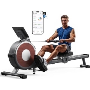 DailySupplies® Roeitrainer Inklapbaar - Hometrainer - Roeimachine Fitness - Zwart