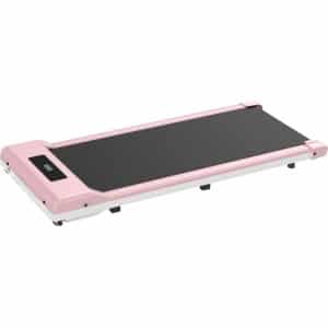 Draagbare loopband - Elektrische loopband - 1-10 Km/u instelbare snelheid - met LED-scherm en transportwielen - Roze