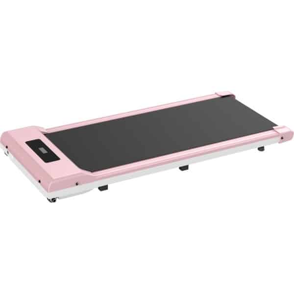 Draagbare loopband - Elektrische loopband - 1-10 Km/u instelbare snelheid - met LED-scherm en transportwielen - Roze