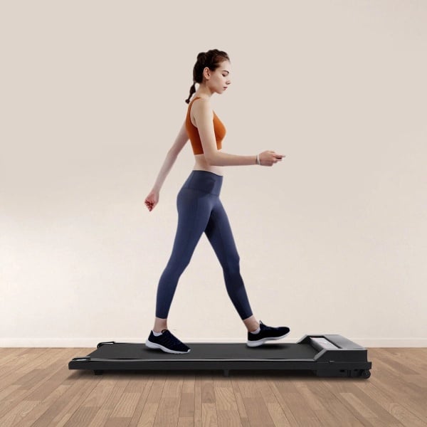Elektrische Loopband - Compacte Loopband - Thuis Fitness - Wandelmachine - Stil Motor 1.0 HP - Antislip Loopvlak