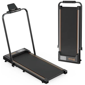 Elektrische Loopband voor Thuis - Hardloopband met Snelheid 1-10 km/u - Compacte Fitness Loopband voor Wandelen & Hardlopen - Inklapbaar - Stil Trainingsapparaat - 115 x 56 x 100 cm