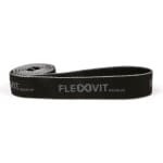 FLEXVIT Revolve Band Zwart heel Zwaar | Elastische Weerstandsband voor Krachttraining, Flexibiliteit & Revalidatie - Verstelbare Weerstand, Wasbaar, Geschikt voor Fysiotherapie