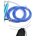 Famanu Crossfit Springtouw voor Mannen en Vrouwen - Met of Zonder Ballast - High Speed Boksen en Fitness Springtouw - Lichtgewicht Aluminium Touw - Dubbele Sprongen, Verstelbaar - Extra Reservekabel
