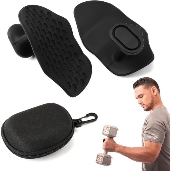 Fitness Grip Pad voor Pull-Ups - Non-slip Silicone Weightlifting Handles - Universele Grip Pads voor Mannen en Vrouwen - Gym Palm Guard Handles voor Krachttraining - Cross Training Equipment