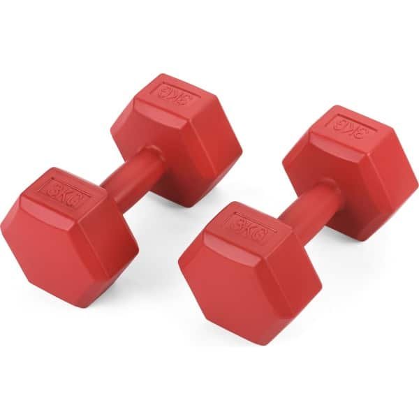 Gymtek® Halterset - 2x 3kg halters - Halterset voor krachttraining