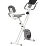 HOMCOM-Magnetische hometrainer-staal-113x57x120cm-grijs