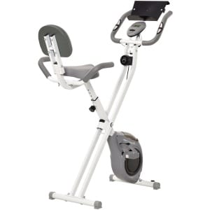 HOMCOM-Magnetische hometrainer-staal-113x57x120cm-grijs