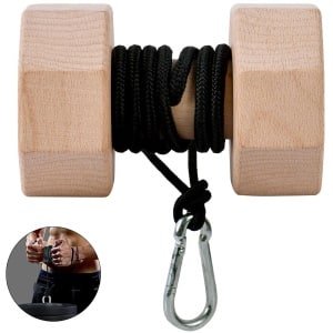 Houten onderarmtrainer - Krachttraining - 1 stuk - Natuurlijke materialen