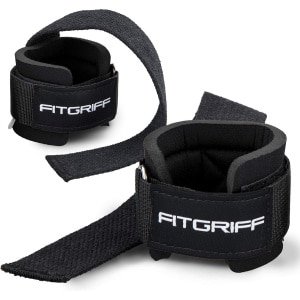 Hulpmiddel V2 met polskussen, comfortabele trekhulp voor krachttraining, fitness, bodybuilding en gewichtheffen, voor vrouwen en mannen