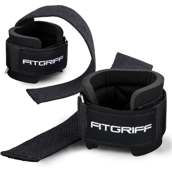 Hulpmiddel V2 met polskussen, comfortabele trekhulp voor krachttraining, fitness, bodybuilding en gewichtheffen, voor vrouwen en mannen