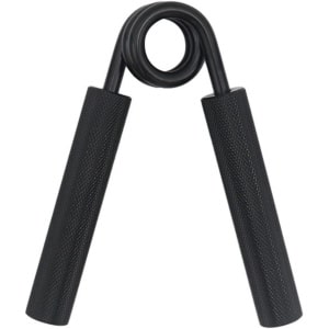 Imperatoris - Metalen Handgripper en handtrainer - Handgripper en greepversterker voor onderarm, pols en vingers - Handtrainer voor krachttraining -135 kg - Zwart