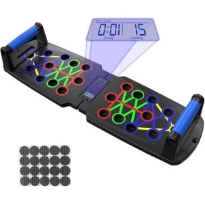 Imperatoris - Push Up Bord - 14 in 1 - Push-Up Stand met 2 Handgrepen - Fitness Board - Push Up Bars - Push Up Grips - Opdruksteunen - Calisthenics - Krachttraining - Thuis Sporten - 64.5 x 20 x 1.5 cm