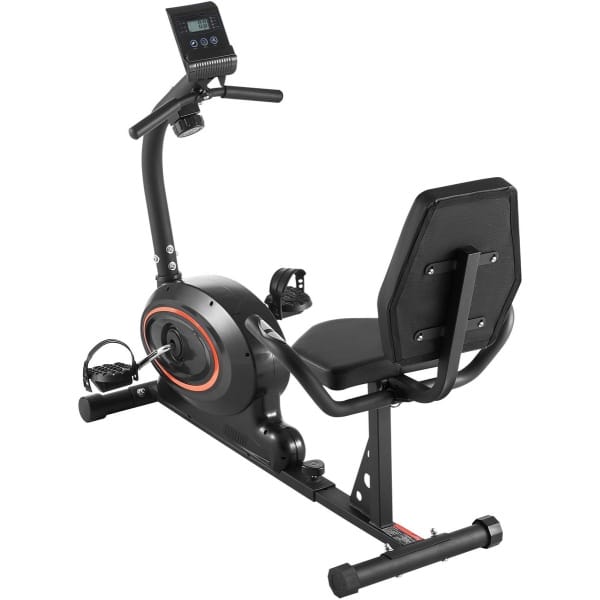 Liggende Hometrainer - Magnetische Weerstand Verstelbaar - Comfortabel Zadel Met LCD Display - Speciaal Ontworpen voor Senioren en Revalidatie