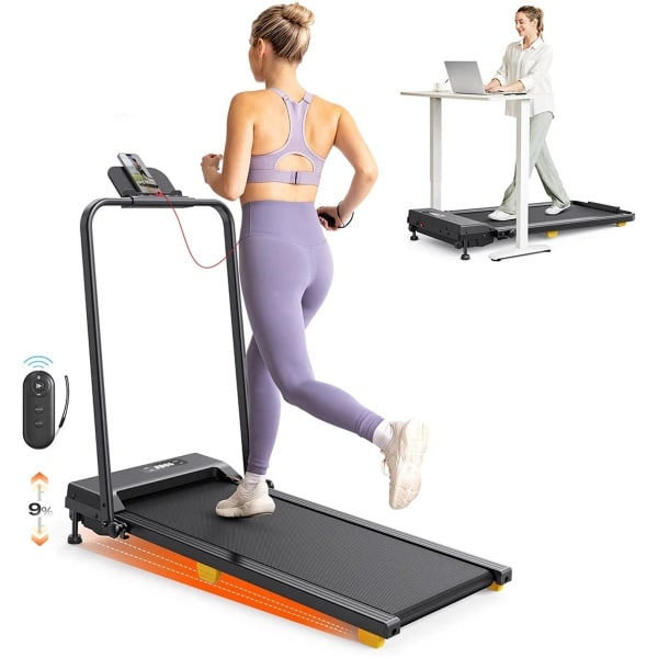 Loopband - Loopmachine - Hardloopband - Fitnessapparaat - Compact Ontwerp - 2,5PK Motor - Stil Geluid
