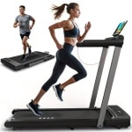 Loopband - Thuisloopband - Inklapbare Loopband - Compacte Loopband - 3-In-1 Loopband - 2,5 Pk Motor - 12 Trainingsprogramma's