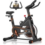 Magnetische Weerstand Hometrainer - Ergometer Fiets met LCD Monitor - Spinningfiets voor Cardio Training - Indoor Fietstrainer - Belastbaar tot 160 kg - Fitness Fiets voor Thuis
