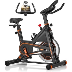 Magnetische Weerstand Hometrainer - Ergometer Fiets met LCD Monitor - Spinningfiets voor Cardio Training - Indoor Fietstrainer - Belastbaar tot 160 kg - Fitness Fiets voor Thuis