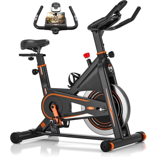 Magnetische Weerstand Hometrainer - Ergometer Fiets met LCD Monitor - Spinningfiets voor Cardio Training - Indoor Fietstrainer - Belastbaar tot 160 kg - Fitness Fiets voor Thuis