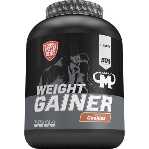 Mammut Weight Gainer Crash 5000 (4500g) Cookies - Gewichtstoename - Met Creatine