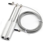 New Age Devi - Springtouw - Zilver - Jump rope - Crossfit - Hoge Snelheid - Duurzaam Staal Slijtvast ontwerp
